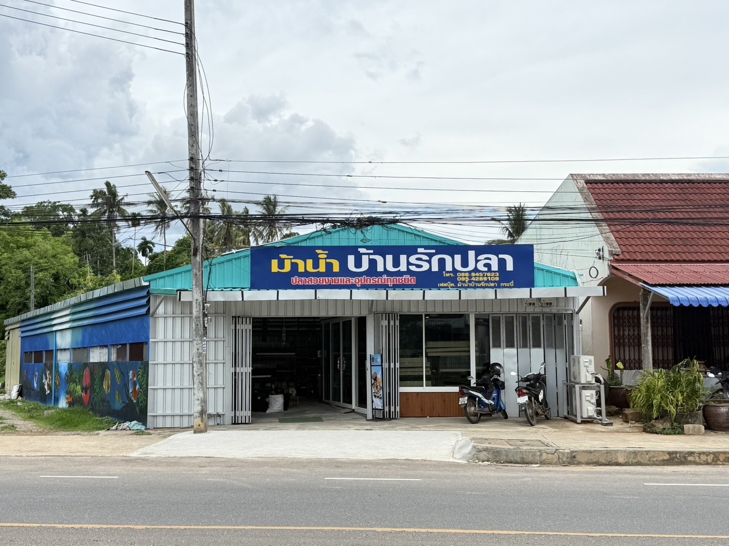 Manambanrakpla fancy fish farm Krabi